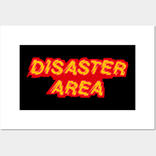 Disaster Area Posters and Art